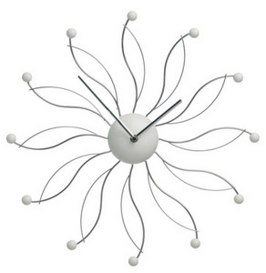 Wired Sun Clock